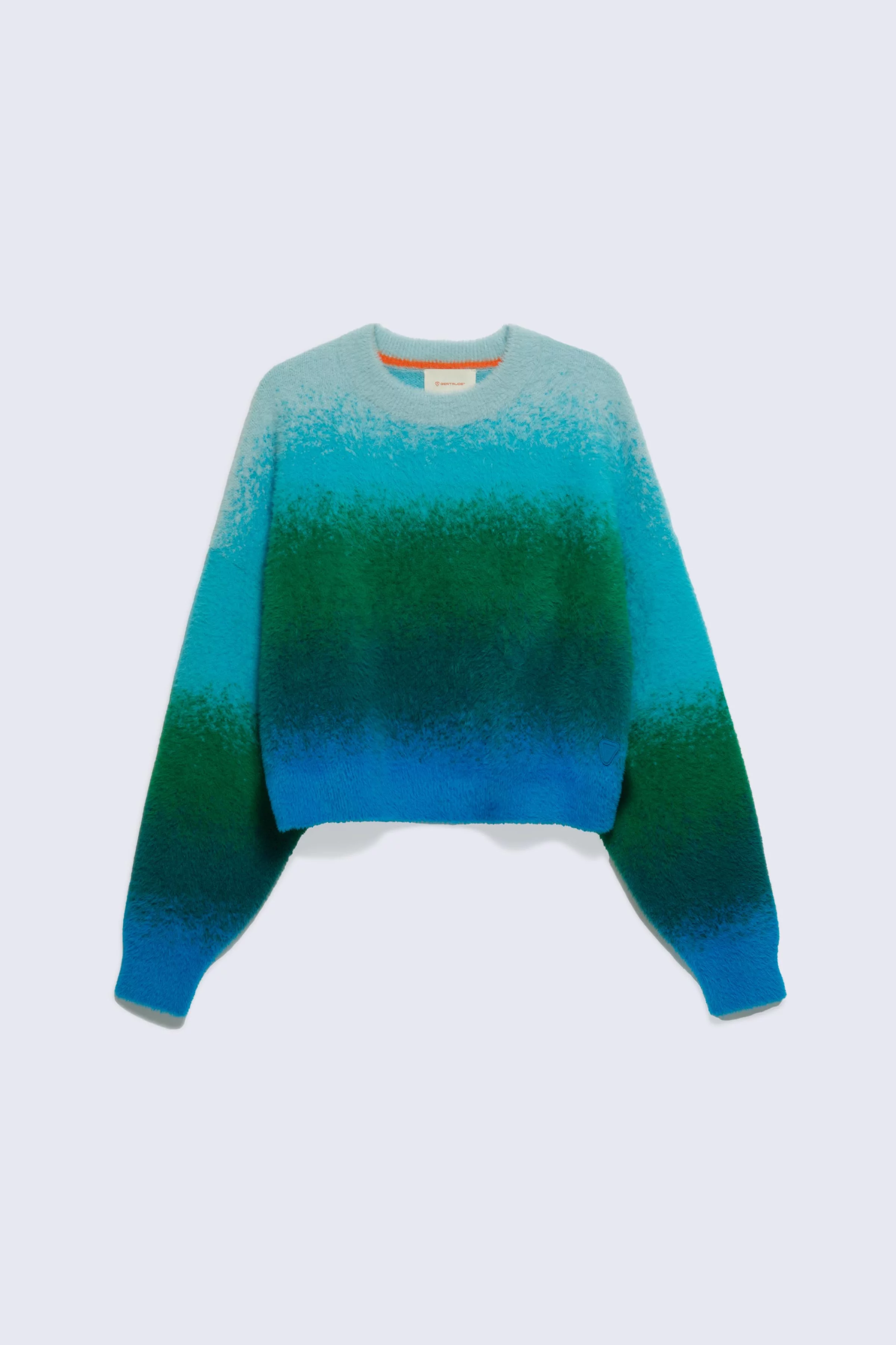 Ida brushed fluffy knit sweater by gradbluegree for women - Gertrude