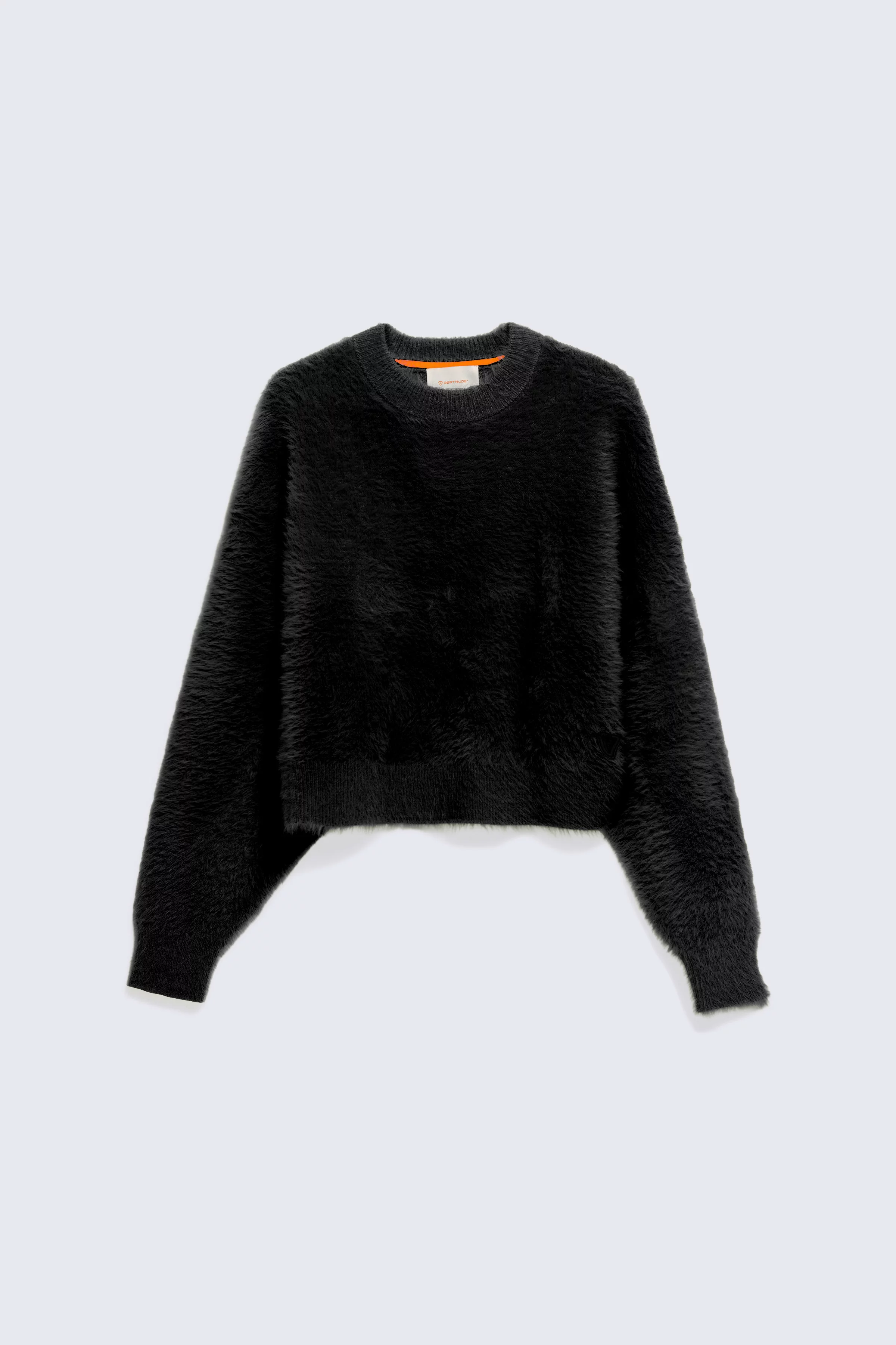 Pull en maille duveteuse brossée Ida black femme - - Gertrude