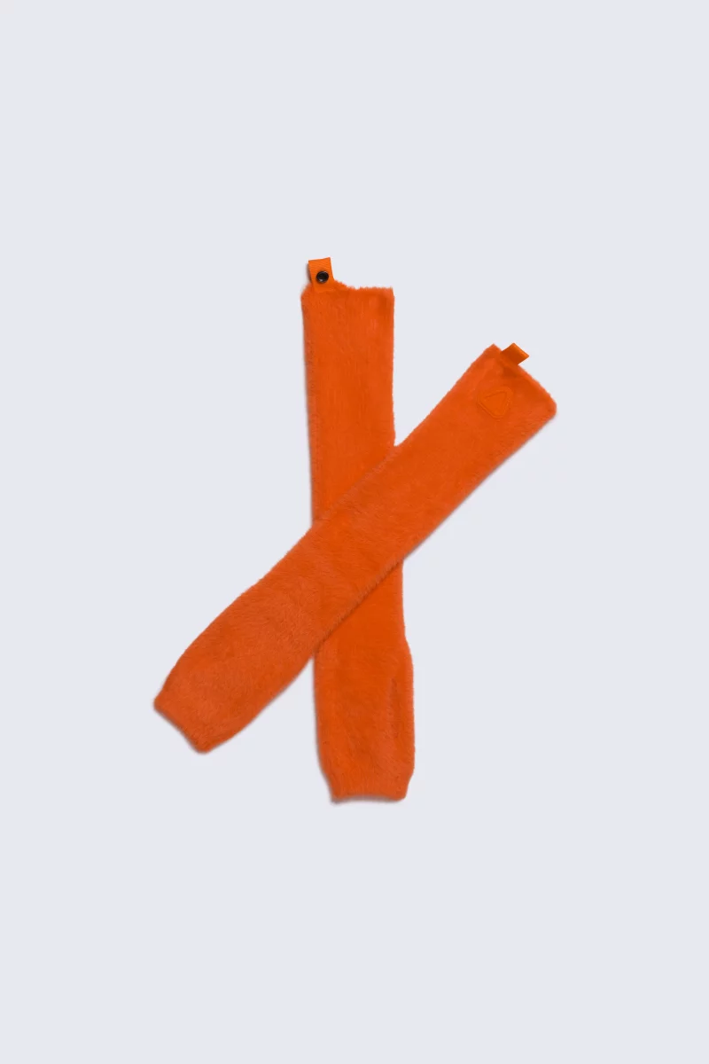 Kitty-R Rouget unisex mohair-style knit mittens - Gertrude