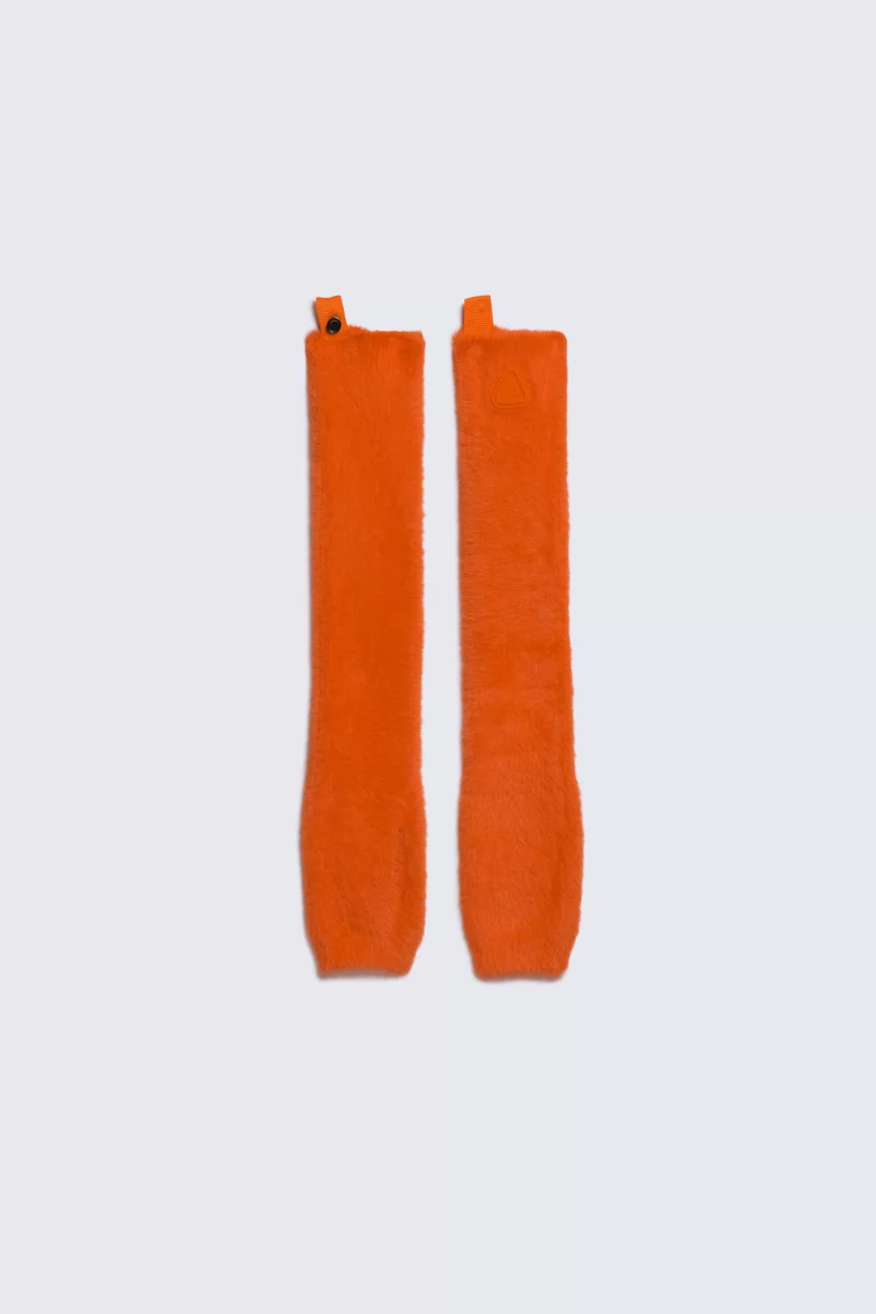 Kitty-R Rouget unisex mohair-style knit mittens - Gertrude