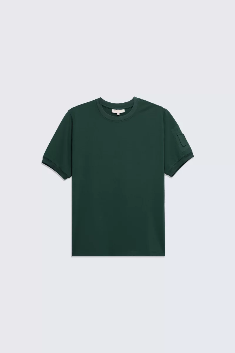 Little Timeo children's forest-themed technical T-shirt with double nylon pocket - Gertrude