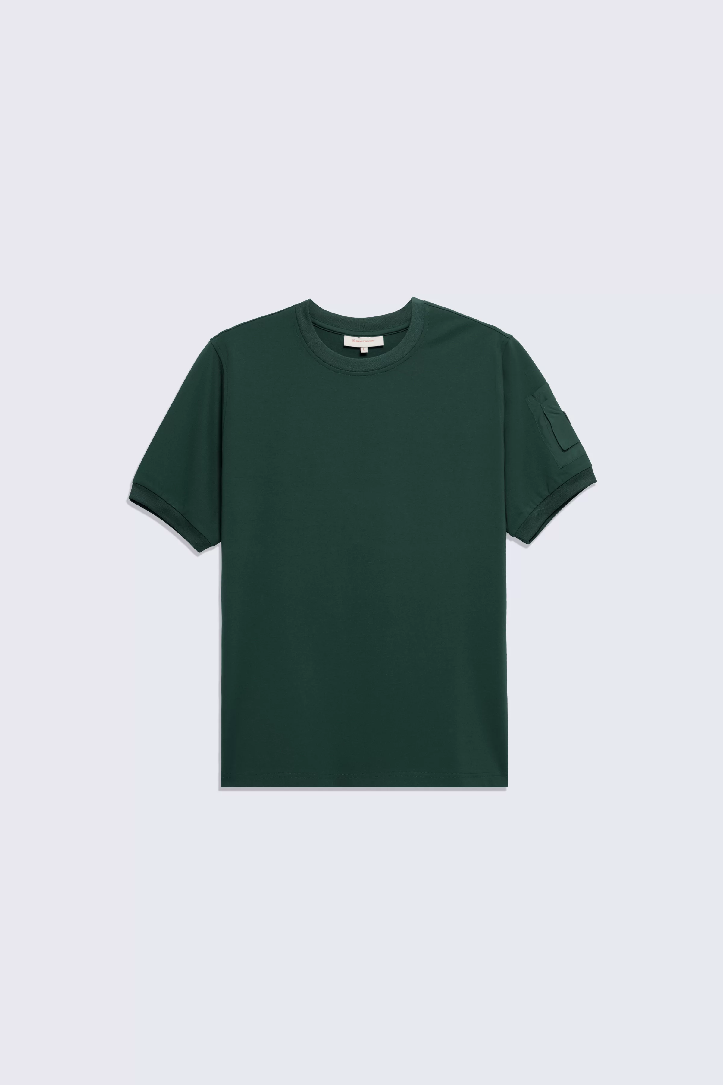 T-shirt technique avec double poche en nylon Little Timeo enfant foret - - Gertrude