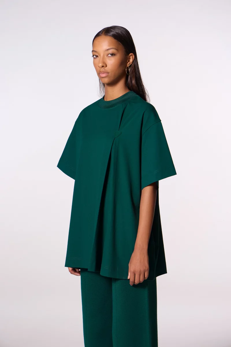 T-shirt technique long et ample Lya foret femme - - Gertrude T-shirt technique long et ample Lya foret femme - - Gertrude