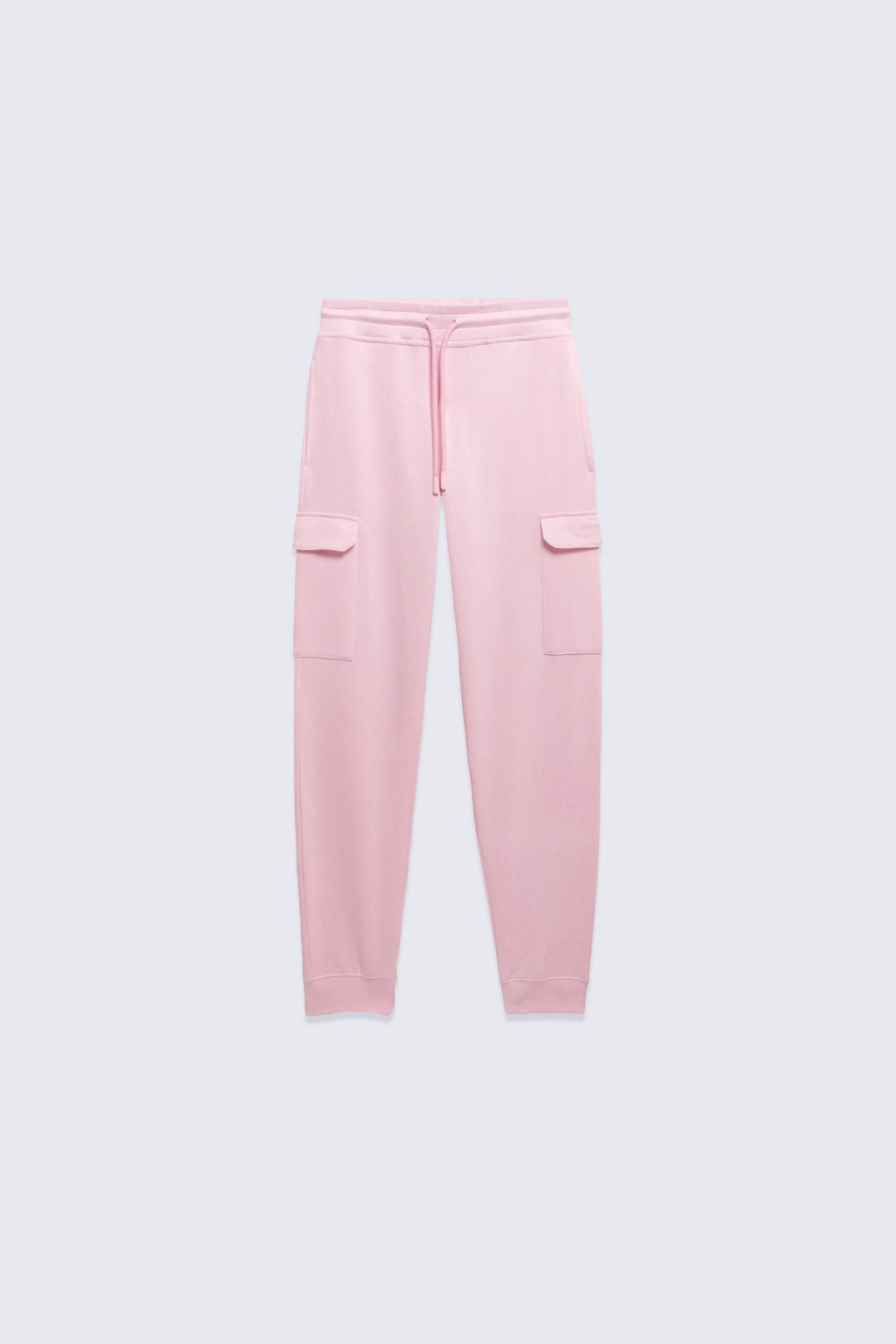 Pantalon jogging mixte avec poches cargo Mario poudre - Gertrude