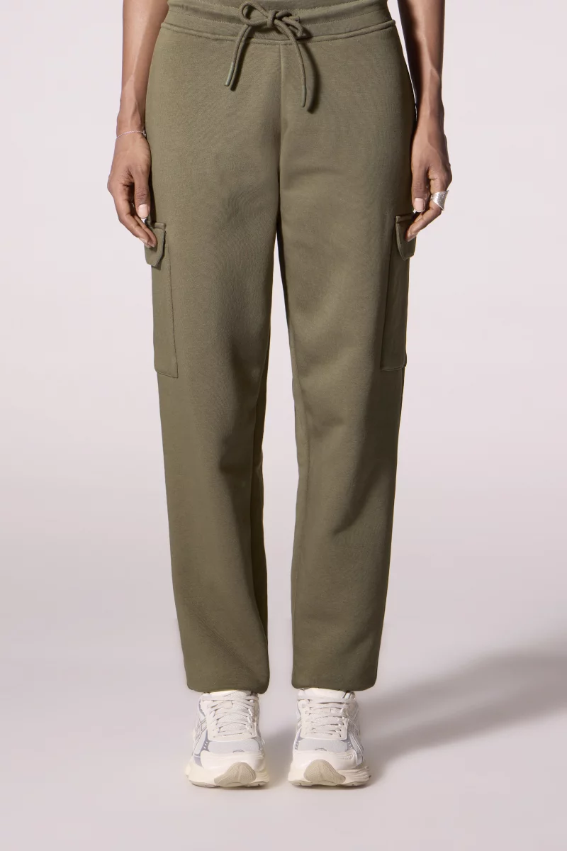 Mario unisex jogging pants with cargo pocketskhaki - Gertrude