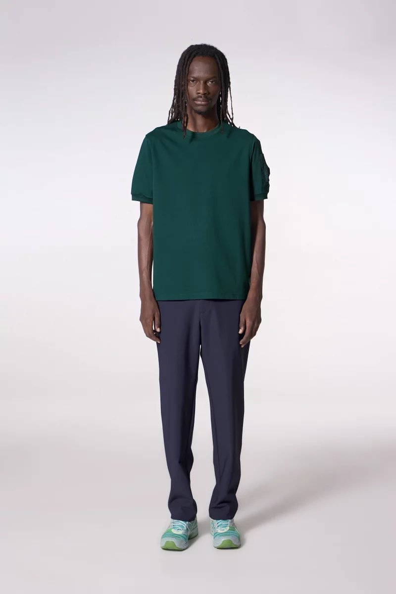 Timeo Forest Men's Technical T-Shirt with Double Nylon Pocket - Gertrude