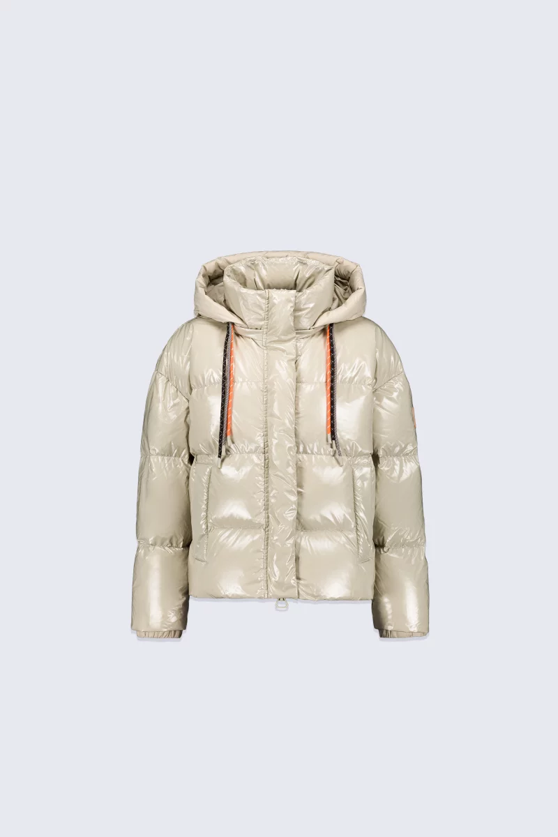 Saki men's sleeveless fleece zip-up jacket in powder pink - Gertrude